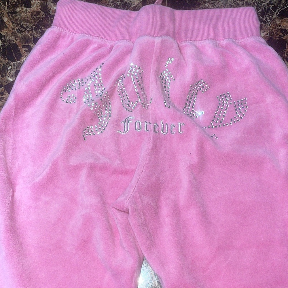 Juicy Couture Pink Velour Sweatpants